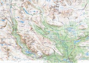 Sarek Kartenausschnitt A3 300dpi